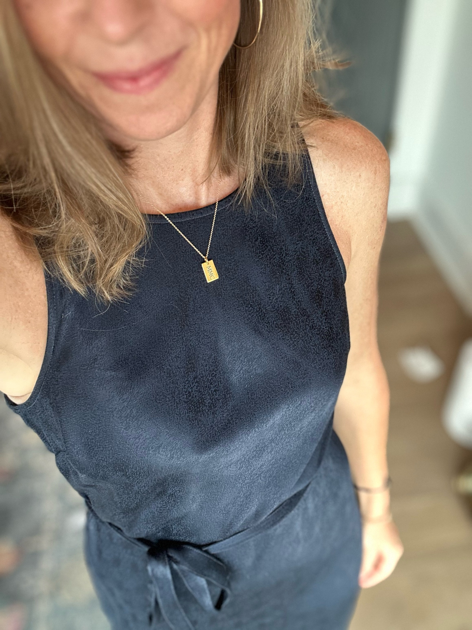 5’6 140 and in a medium. So flattering and has a little shine!


#LTKWorkwear