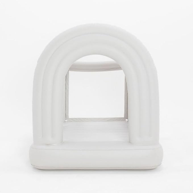 PLAYSMOL Mini Rainbow Inflatable Bounce House, Jumping House for Indoor Play, Bouncy Castle for T... | Amazon (US)