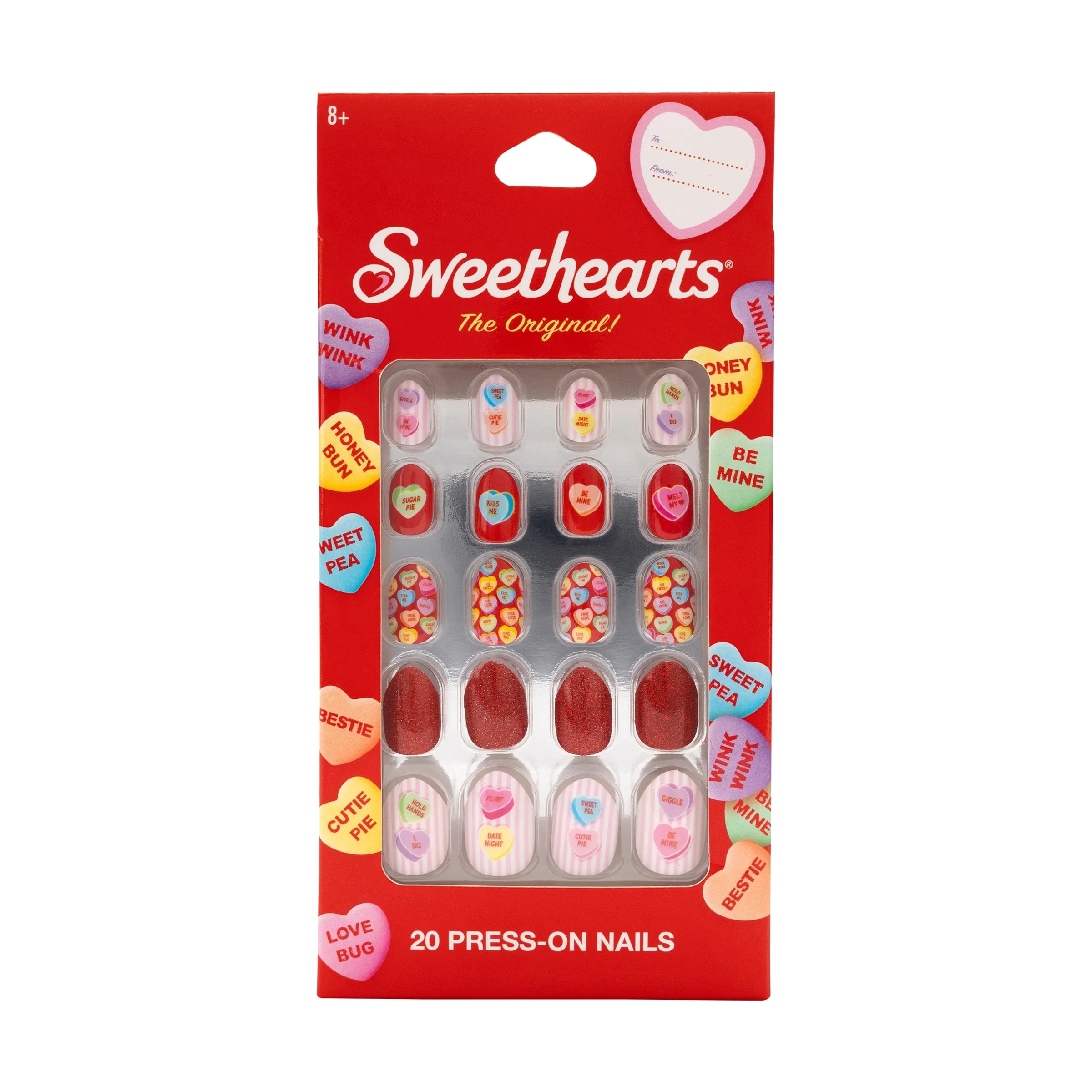 Sweethearts Press-On Nails | Walmart (US)