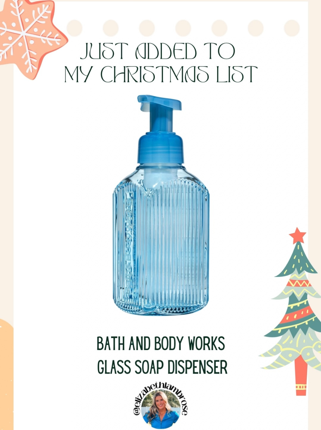just added this gorgeous refillable glass soap dispenser from bath and body works!!
i love this blue and it will go perfect in my bathroom!


#LTKHoliday #LTKGiftGuide #LTKHome