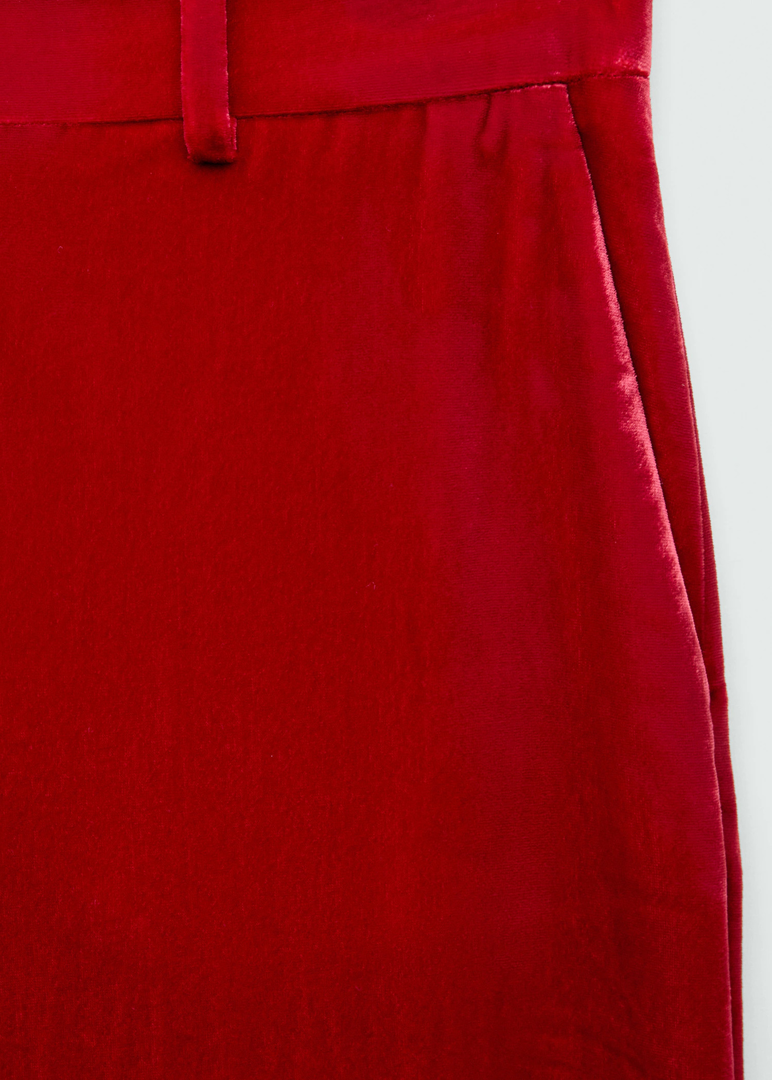 Velvet suit trousers - Women | MANGO USA | Mango (US/MX/AU)