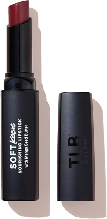 The Lip Bar Vegan Lipstick Satin Finish, Level Up, Berry | Amazon (US)