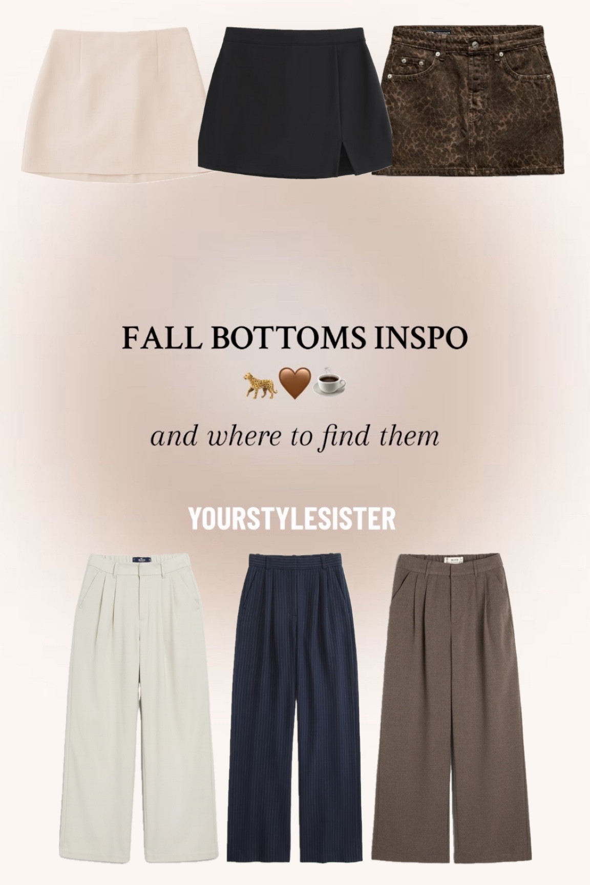 fall bottoms inspo 

#LTKstyletip