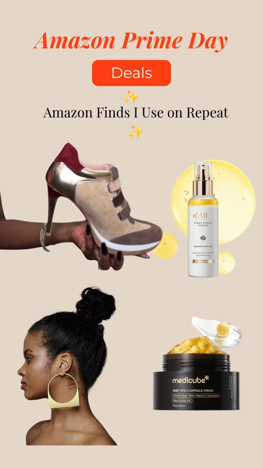 Amazon Prime Day Deals 
I Use on Repeat ✨

These aren’t impulse buys—they’ve earned permanent placement in my life. 💅🏾
🛒 Shop my Prime Day picks in LTK & my Amazon Storefront
📌 Save this post before the deals end 6/26.

#LTKSaleAlert #LTKBeauty #LTKOver40