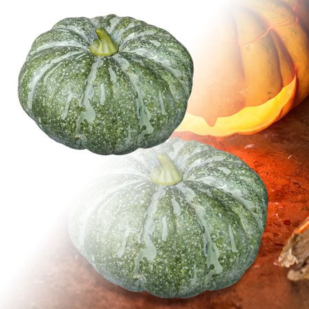 Jumbo Foam Pumpkin 13.7 Inch - Artificial Paintable Pumpkin for Fall Decorations, Realistic Thanksgiving and Halloween Decor for Indoor Outdoor Home, Table, and Kitchen Display | Walmart (US)