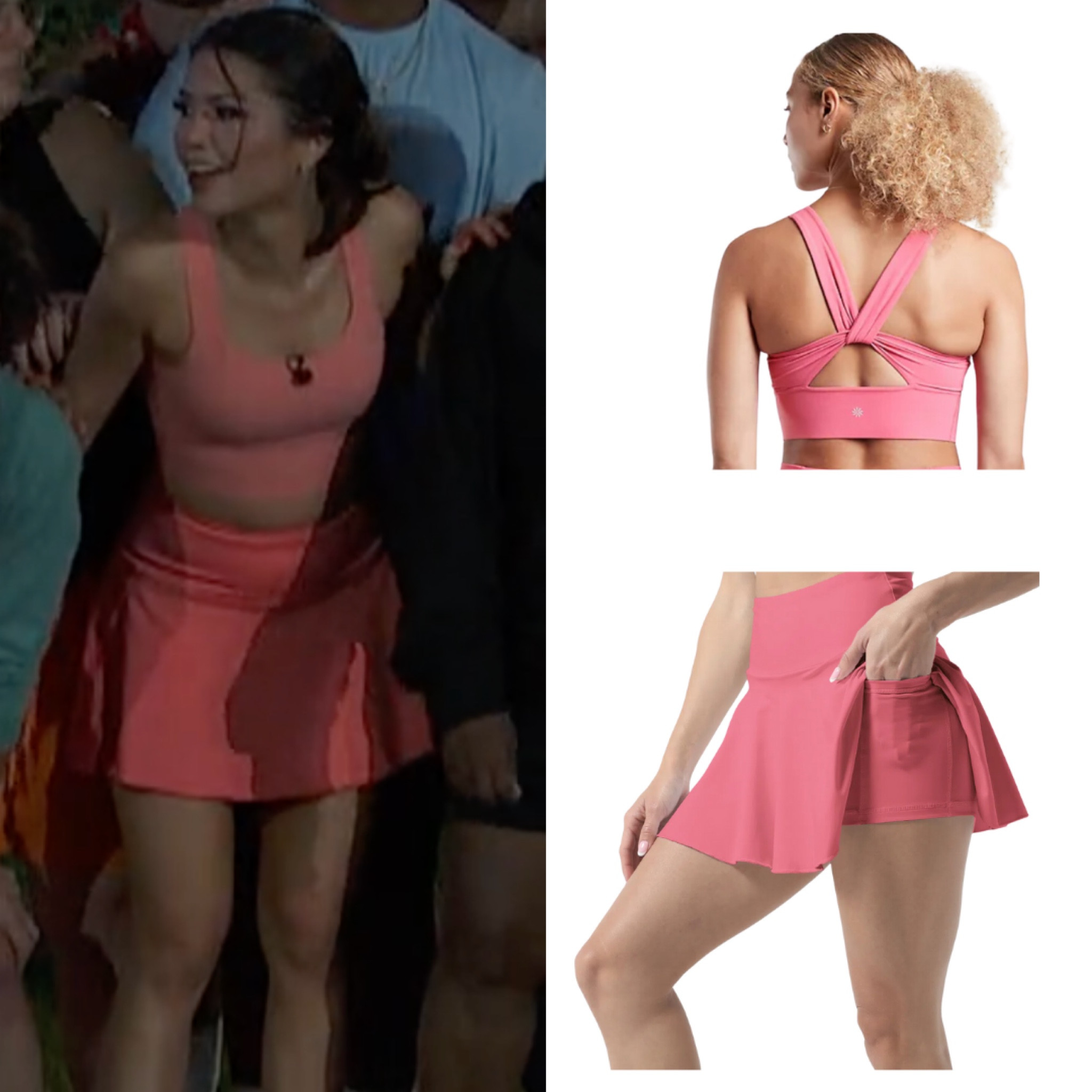 BIG BROTHER 25 - AMERICA - Pink Tennis Skirt