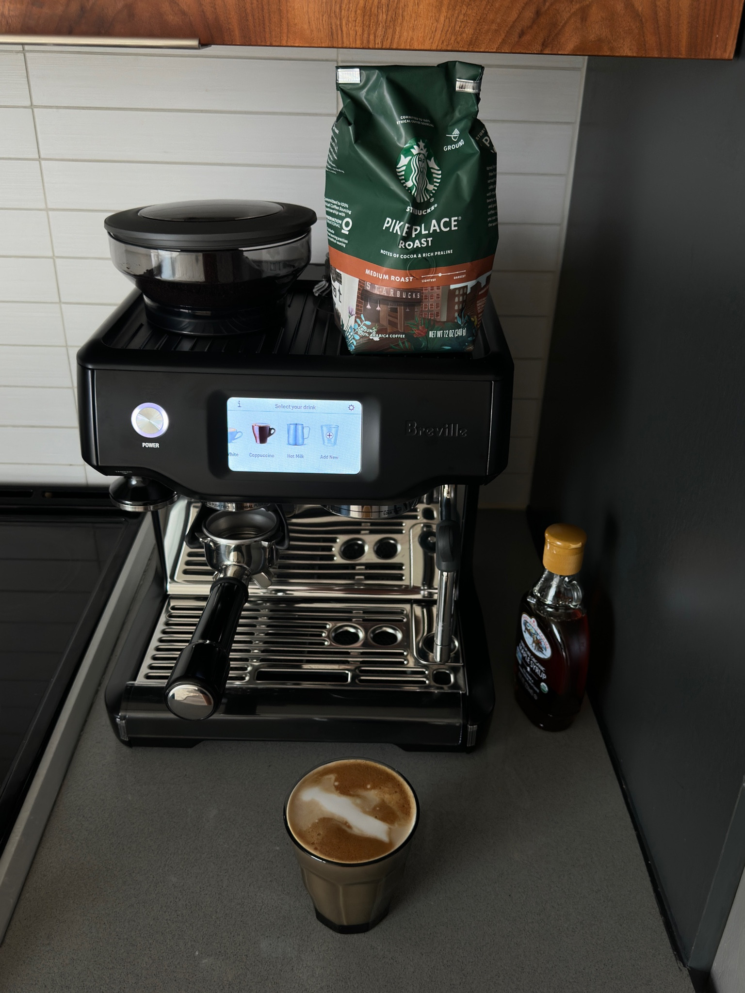 new baby ☕️ #espressomachine #breville 

#LTKhome