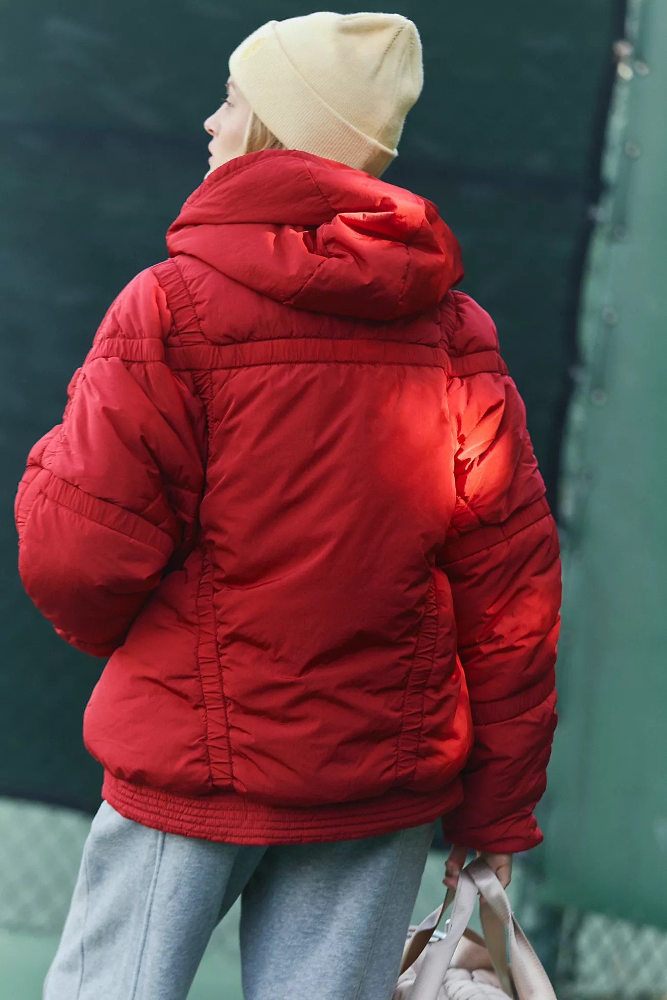 Shirr Enough Backpack Puffer | Free People (UK)