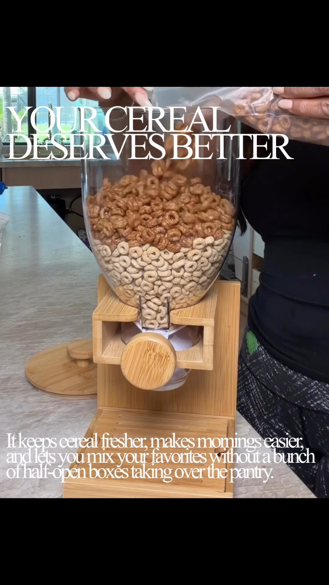 Scroll to shop! ✨ My favorite cereal storage containers. Everything is linked below.👇🏾

Desliza para comprar. ✨ Mis recipientes favoritos para guardar cereal.

📲 Download the free LTK app & follow me @kirasfashionfinds to shop all my daily finds.

#LTKfoodie #LTKHome #LTKmomlife