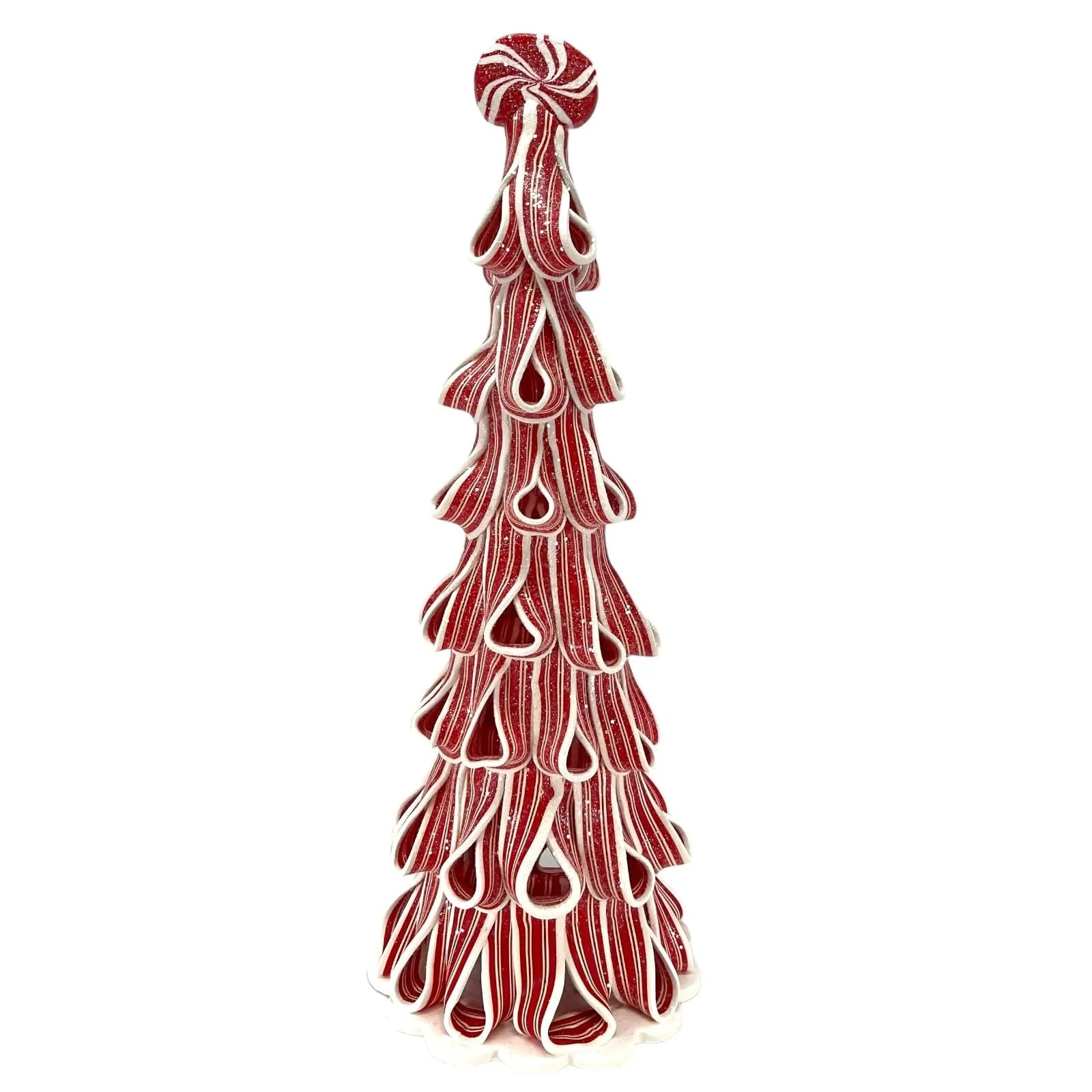 Peppermint Candy Christmas Trees with Light! (14") | Walmart (US)