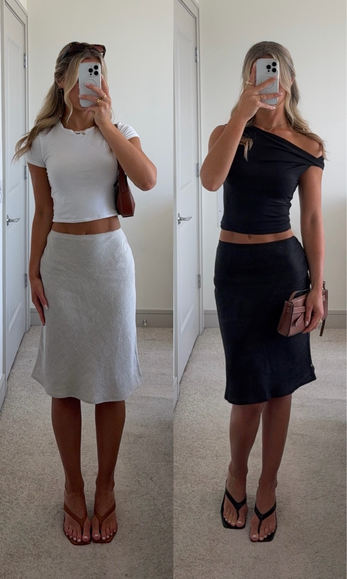 this @Aritzia linen midi skirt is such a perfect summer staple! Wearing US 2 for reference 🌸 #aritziapartner

#LTKootd