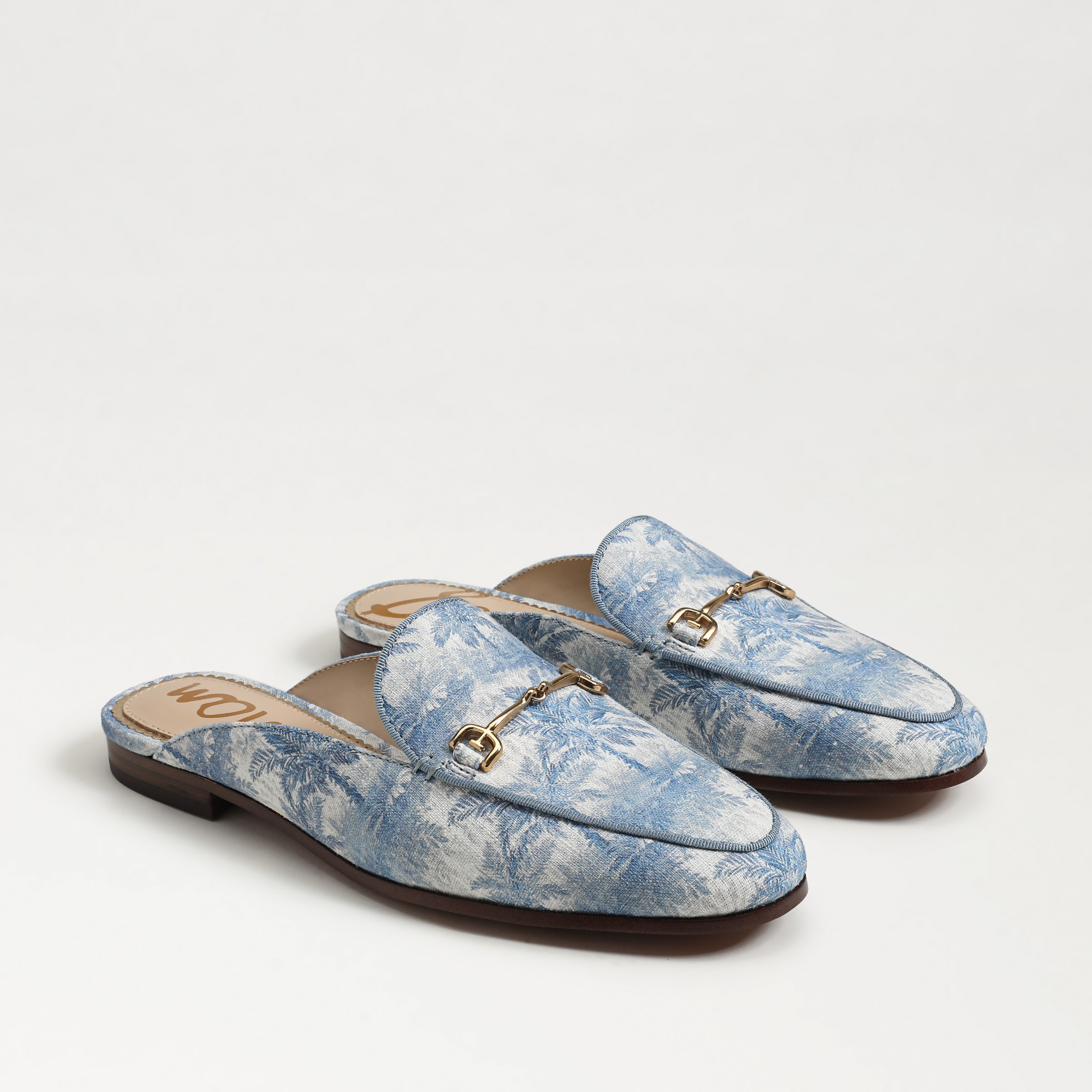 Sam Edelman Linnie Bit Mule Blue Multi Fabric | Sam Edelman