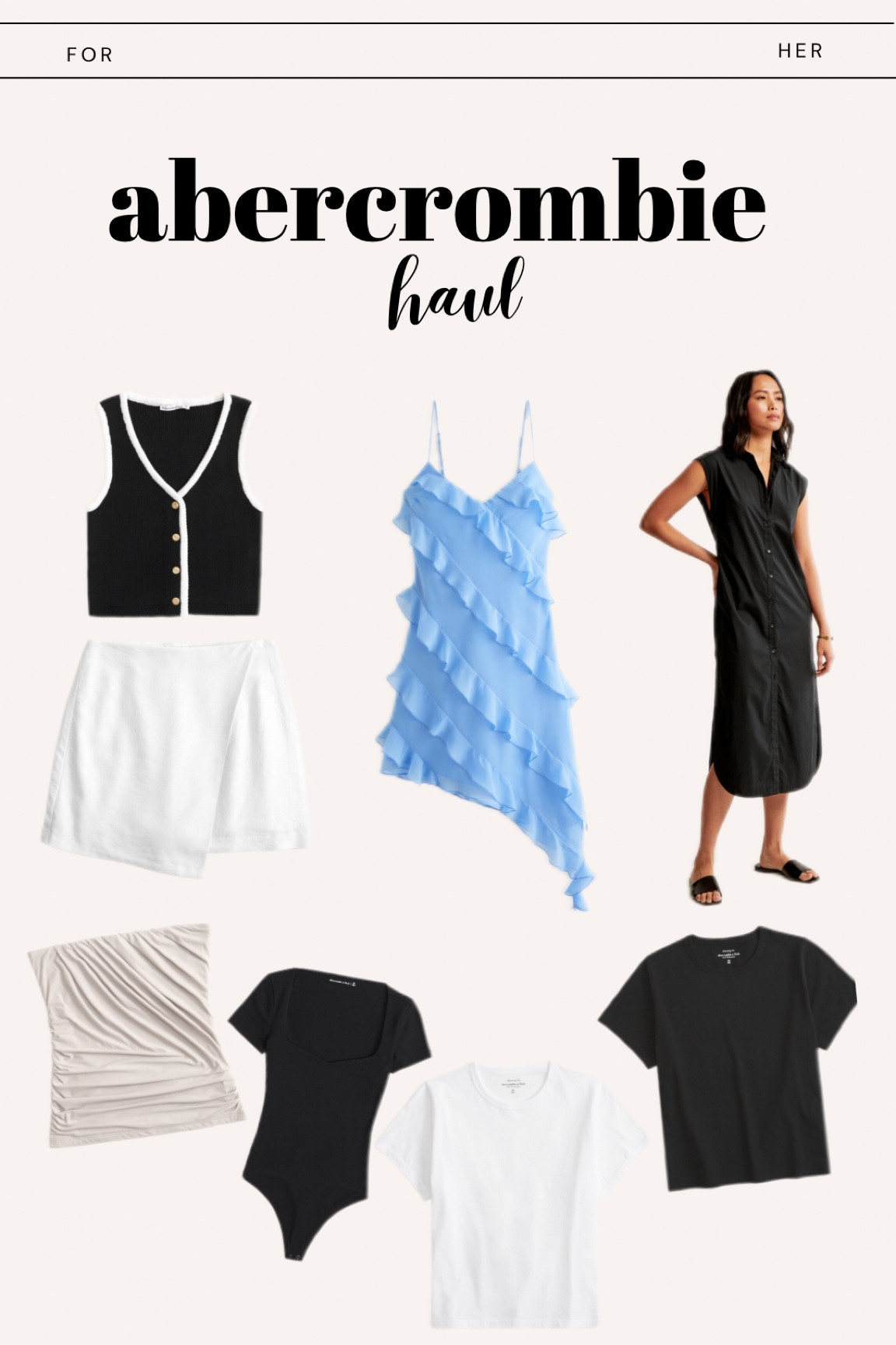 A&F midsize haul
everything is a size large

#LTKMidsize