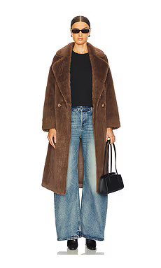 HEARTLOOM Lori Coat in Bark from Revolve.com | Revolve Clothing (Global)