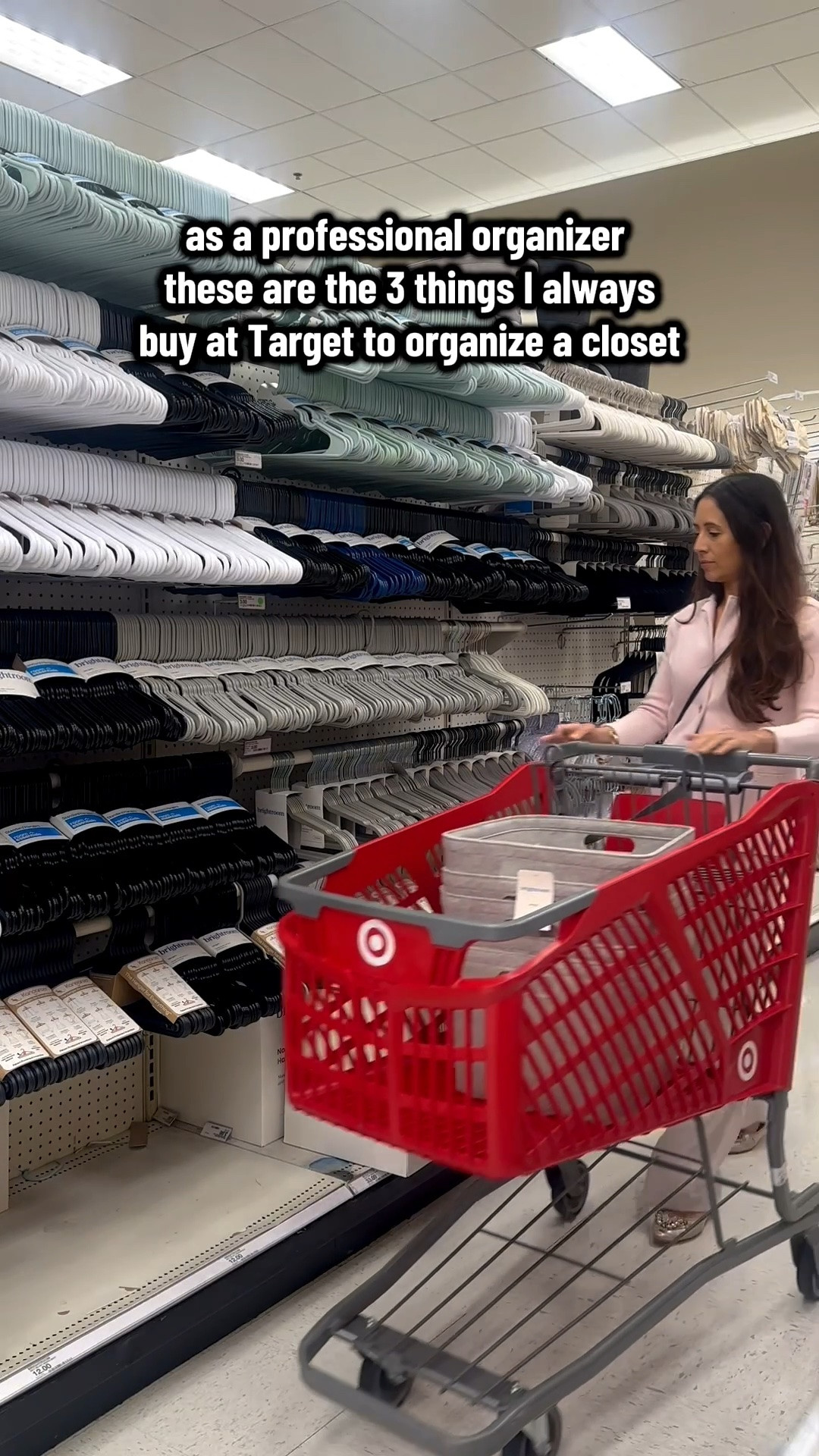 As a professional organizer, these are the 3 products I always buy at Target to organize a closet

#LTKSaleAlert #LTKdayinmylife #LTKHome