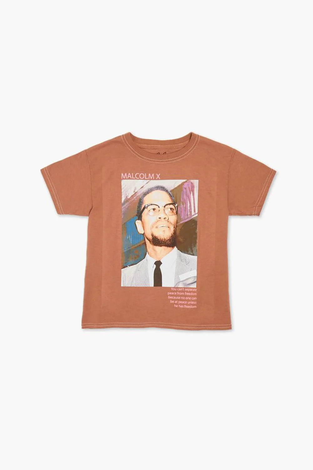Kids Malcolm X Graphic Tee (Girls + Boys) | Forever 21 (US)