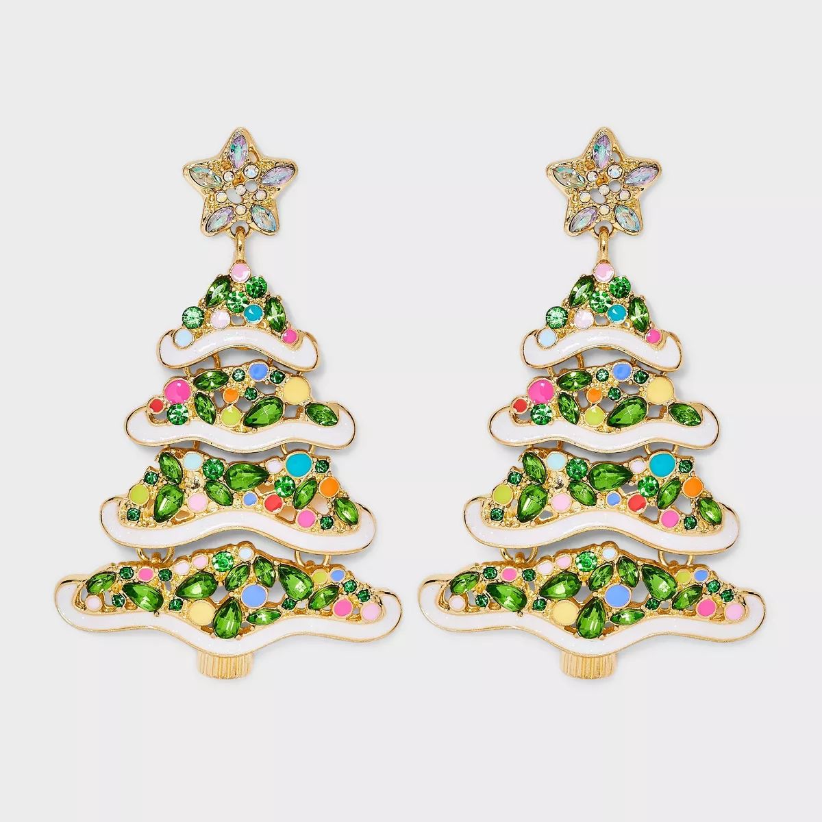 SUGARFIX by BaubleBar "Pining for You" Statement Earrings - Green | Target