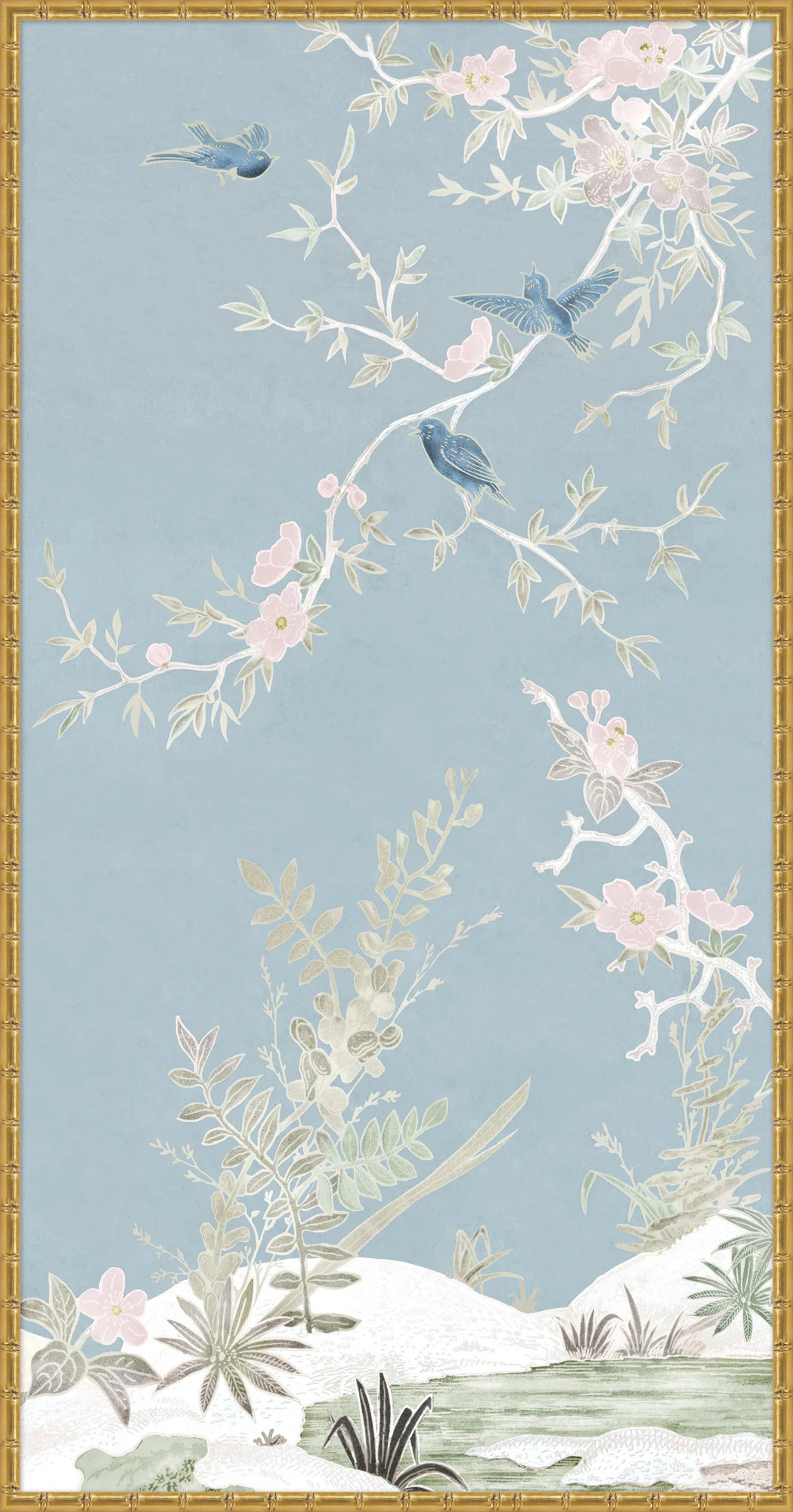 Spring Haven Chinoiserie 3 by Lillian August - Picture Frame Painting Print | Wayfair North America