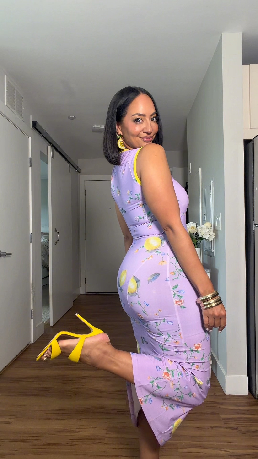 Whimsical summer date or brunch outfit 🍋✨💜

summer outfits 
summer dresses

#LTKootd #LTKOver40 #LTKPetite