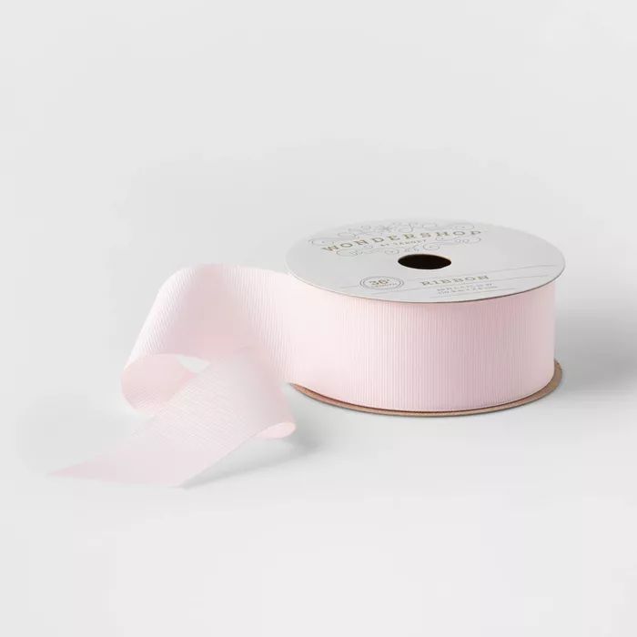 1.5" Grosgrain Fabric Ribbon Pink 36ft - Wondershop™ | Target
