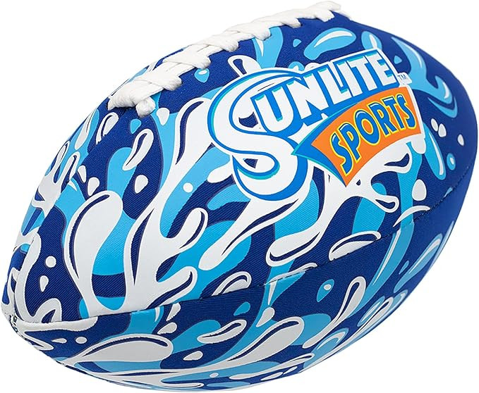 Sunlite Sports Waterproof Football for Lawn Backyard Pool Beach Lake Park Water Toy, Outdoor Play... | Amazon (US)
