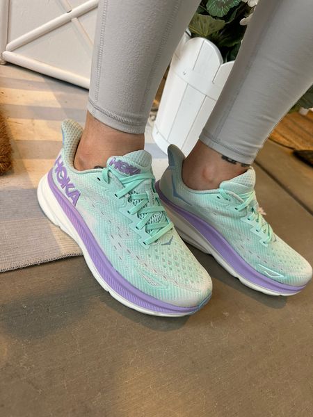 I’ve been running a lot lately and these shoes are amazing! First few weeks I was wearing running Nike shoes and my legs were in so much pain but now I don’t get any pain wearing the hoka. 

#LTKFitness #LTKActive #LTKShoeCrush