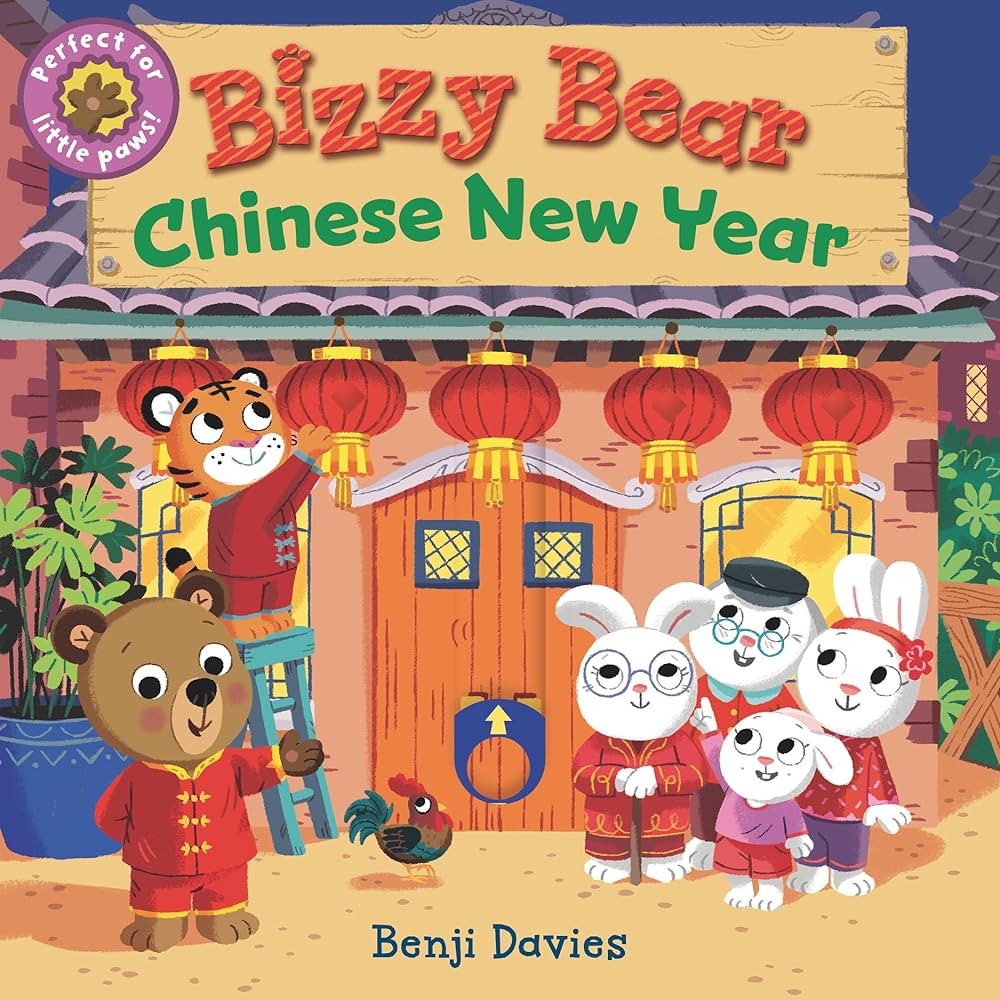 Bizzy Bear: Chinese New Year: (Interactive Board Book About the Lunar New Year for Toddlers - Wit... | Amazon (US)