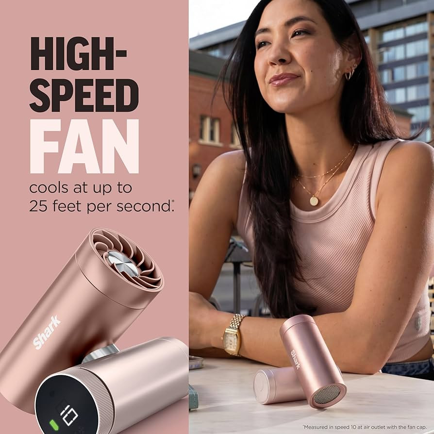 Shark ChillPill: The 2-in-1 Personal Cooling System with Fan, Dry-Touch Mist \u2013 Portable, Han... | Amazon (US)