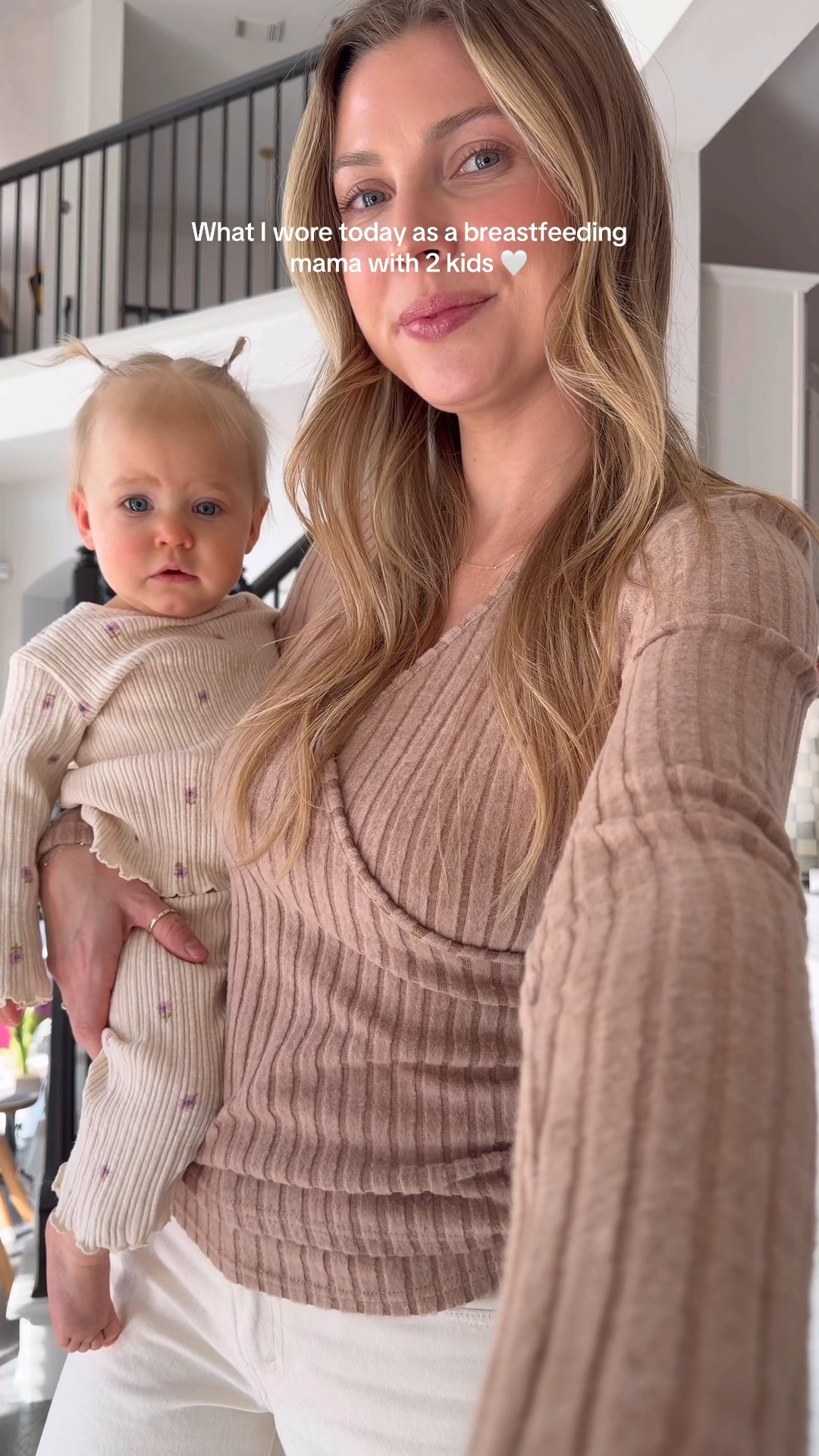 Mommy and me outfit today! I’m in a S in top and 26 in jeans! 

#LTKmomlife #LTKBaby #LTKootd