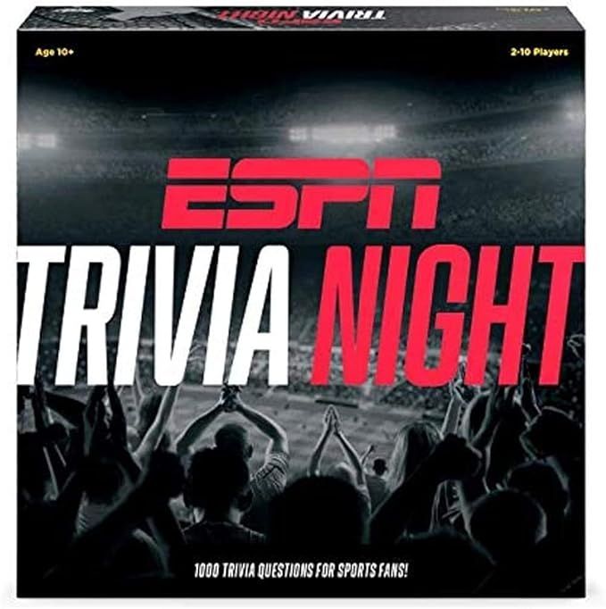 ESPN Trivia Night, Multicolor, 1000 Trivia Questions | Amazon (US)