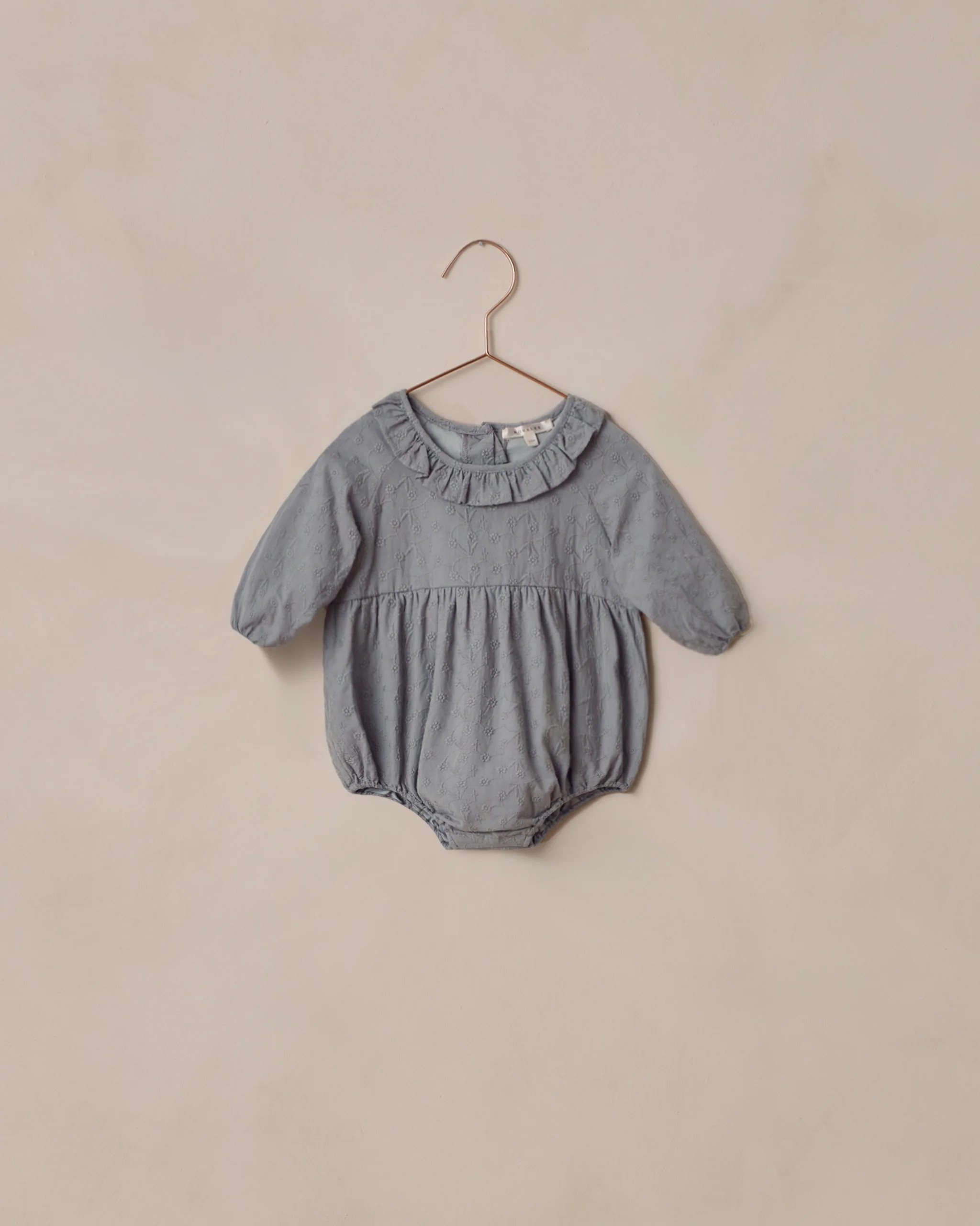 Adeline Romper | French Blue | Rylee + Cru
