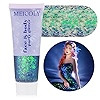 MEICOLY Green Body Glitter,St Patricks Day Accessories Face Glitter,St.Patrick's Day Alien Glitte... | Amazon (US)