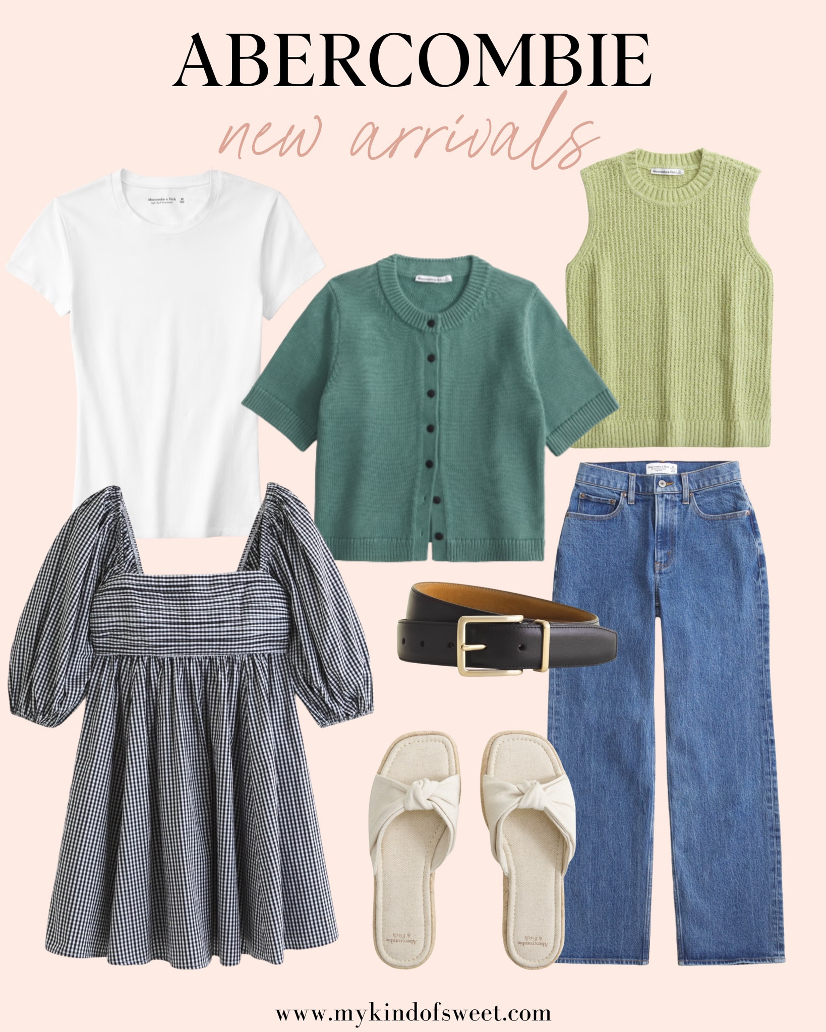 Abercrombie has the cutest new arrivals, just in time for Spring. Loving the pops of green! 

#LTKSeasonal #LTKFindsUnder100 #LTKStyleTip