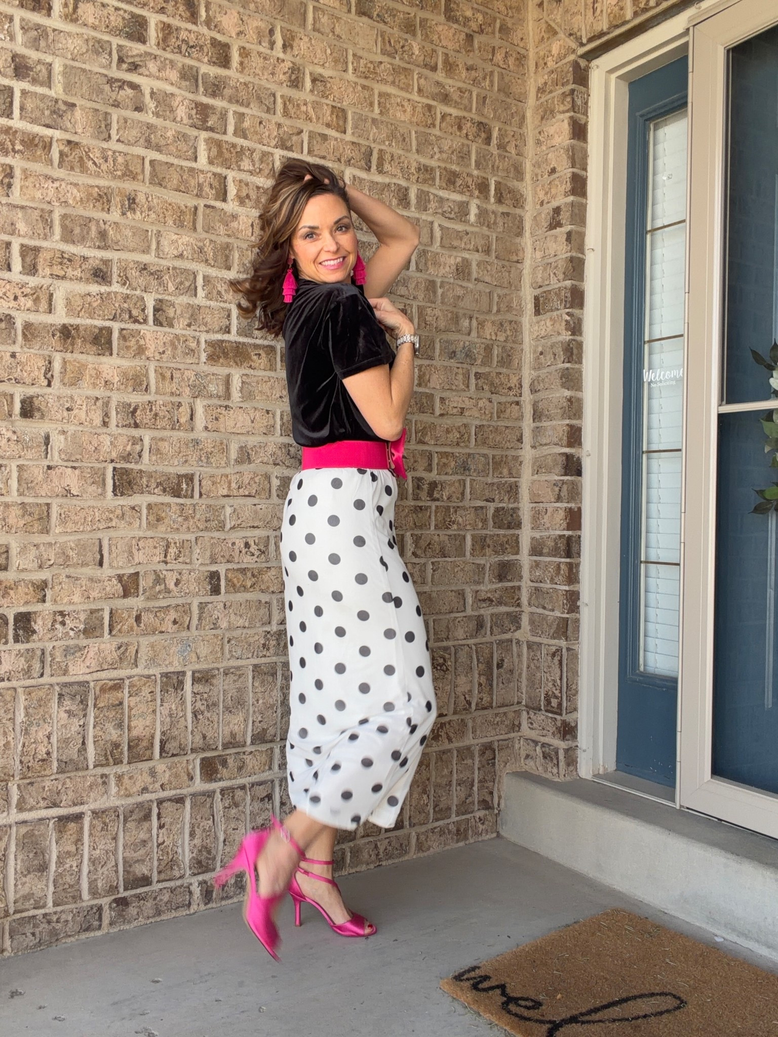 Adorable pink with the elegant outfit pieces! 

#LTKmomlife #LTKootd #LTKPetite