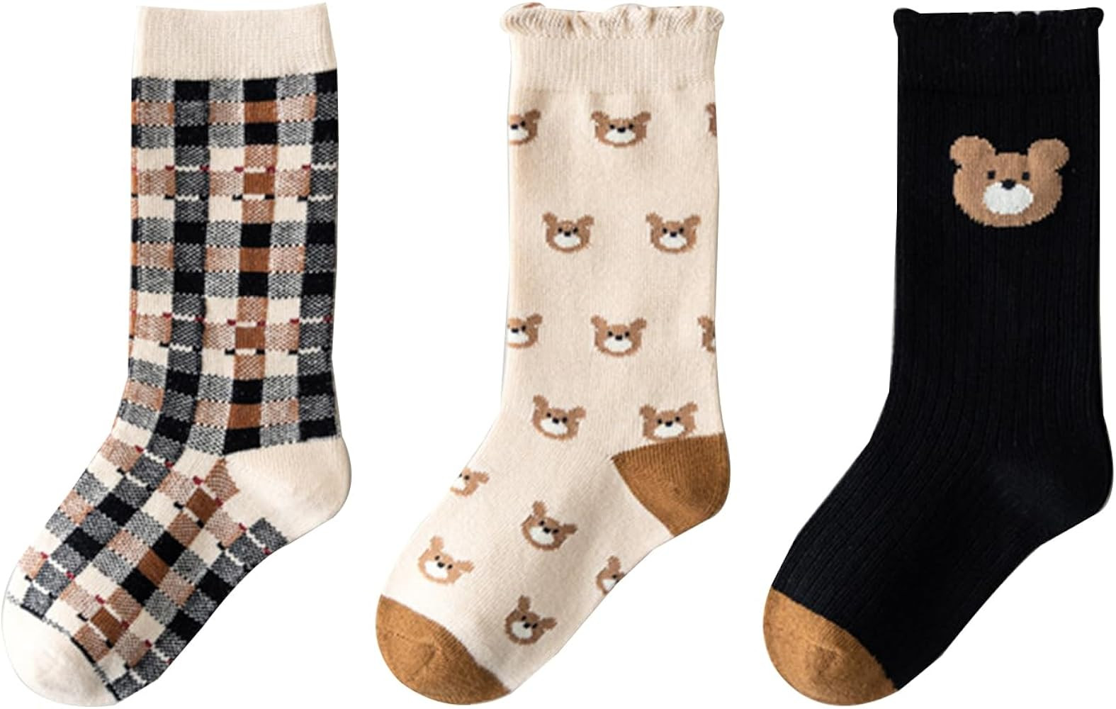 Girls Socks Knee High Socks 1-12 Years | Amazon (US)