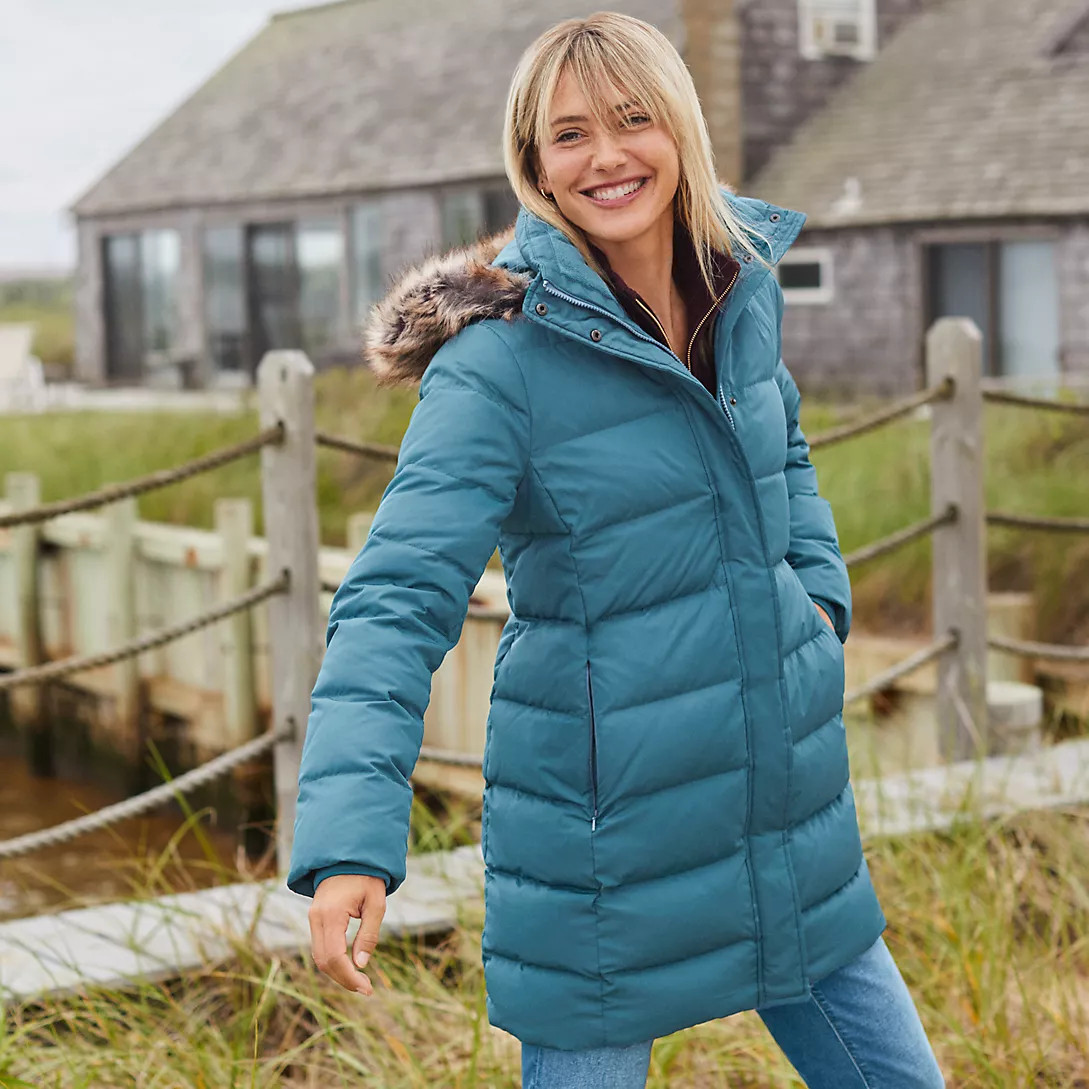 Women's Max 600 Down Puffer Coat | Lands' End (US)