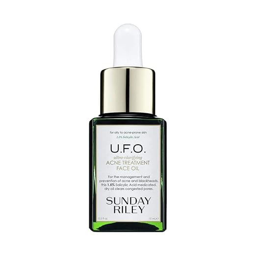 Sunday Riley U.F.O. Ultra-Clarifying Salicylic Acid and Tea Tree Acne Treatment Face Oil | Amazon (US)