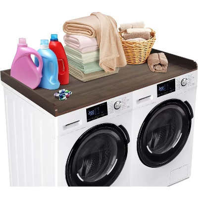 54" x 27.55" Washer Dryer Countertop Topper with Edge - Laundry Room Storage & Organization | Target