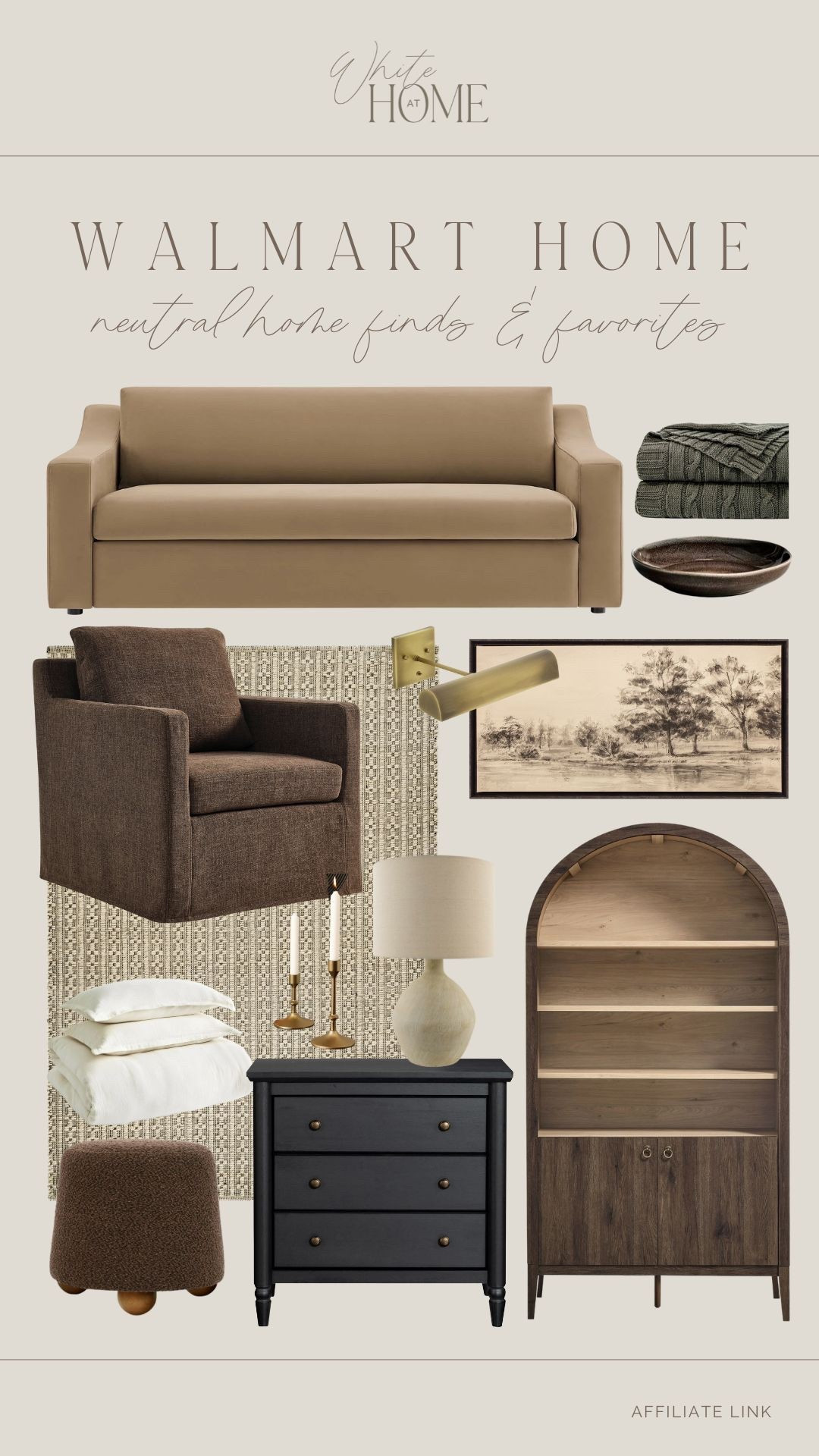 Walmart or designer?! I’m loving these new Walmart home finds. The warm neutrals, designer styles, and affordable price points are unbeatable. Luxe for less! 

#LTKSaleAlert #LTKHome
