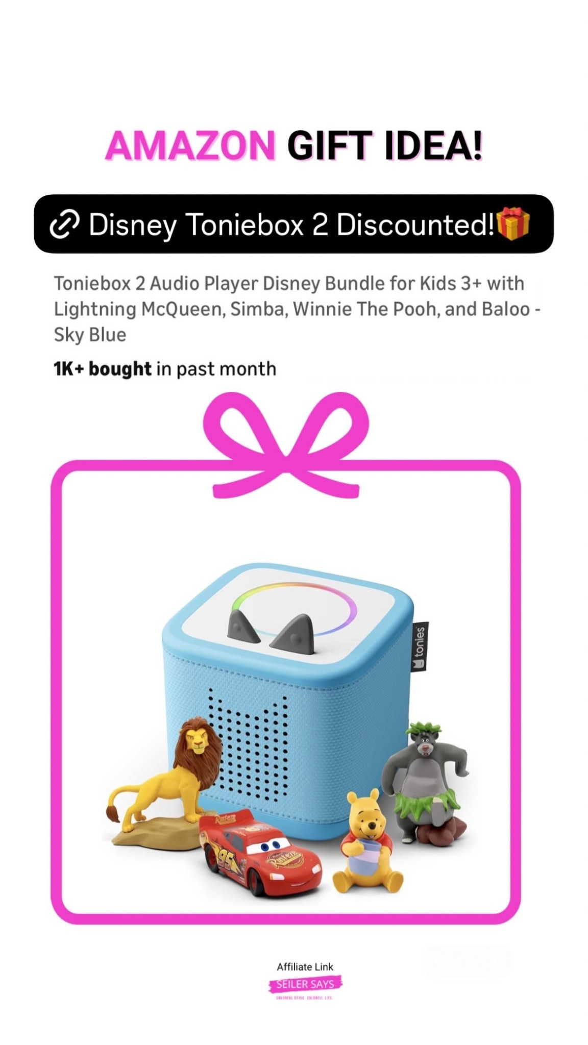 Disney Toniebox 2 from Amazon!

#LTKGiftGuide #LTKCyberWeek #LTKKids