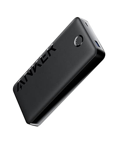 Anker Portable Charger, 20,000mAh Power Bank, Battery Pack with 1 USB-A and 1 USB-C Ports, 15W Max Charging for iPhone 16/15/14/13/12 Series, Samsung Galaxy, and More (Black) | Amazon (US)