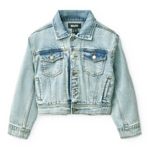 HIPOLITO WASHED DOWN DENIM JACKET | Mini Dreamers