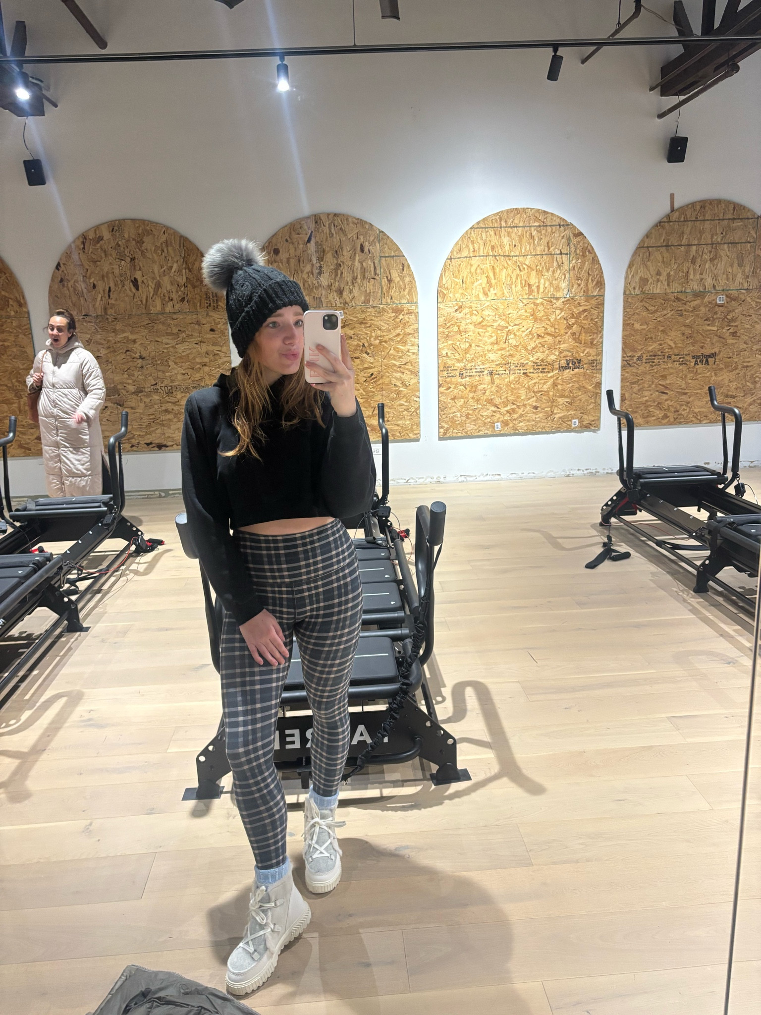 In my fitness instructor Era!! So excited to embark on this new journey as an official Lagree instructor! I love finding new activewear sets that are so soft and stay in place throughout a workout! Wearing this new set from Beyond yoga perfect for the winter months here in Chicago!! 

#LTKSeasonal #LTKActive #LTKFitness