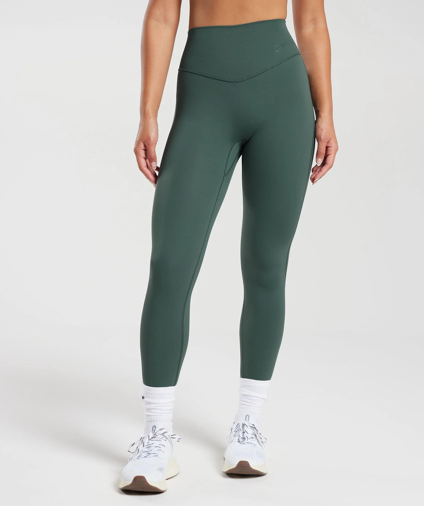 Gymshark Elevate Leggings - Fog Green | Gymshark (Global)