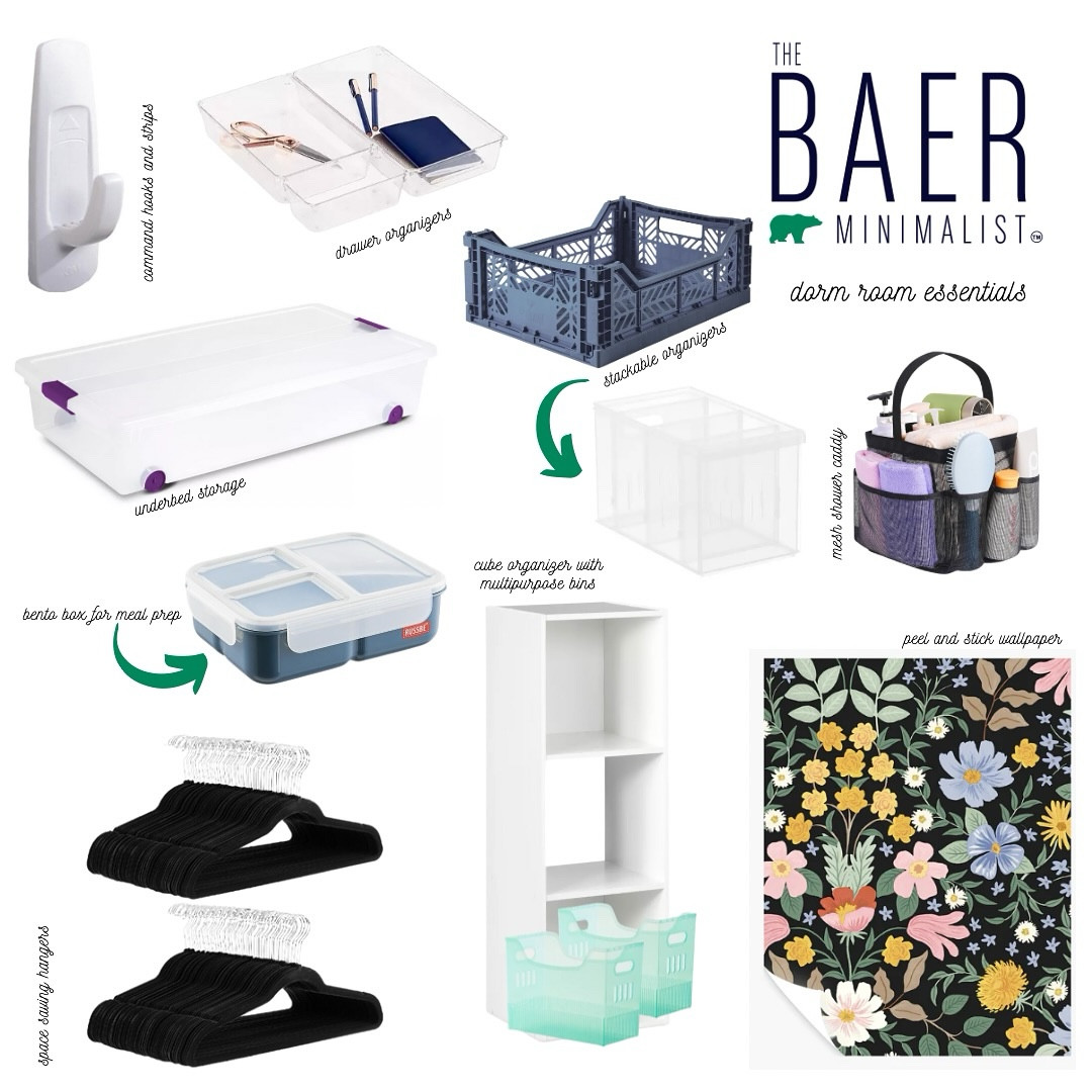 Another summer is coming to a close and many of you are in the midst of moving your kiddos off to college. So, I turned to an expert on dorm room organizing hacks, our summer intern, @jolie_guyette to share some strategies for making the most of a small space.

While she has now upgraded to an apartment of her own for senior year, her dorm days are still fresh and she had incredible ideas for how to make the most of a small space. 

She put together a fantastic blog post (complete with links) and we can’t wait to hear what ideas you might add. Share your space saving hacks in the comments so we can help these college kiddos out.

And swipe right to see me (and my sister) in my ultra-cluttered freshman dorm room!

Back to School // Dorm Room Organizing // Small Space Hacks