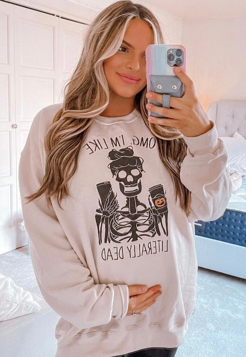 fall shirt, monogram halloween shirt, womens halloween shirt, halloween shirt women, funny hallow... | Etsy (US)