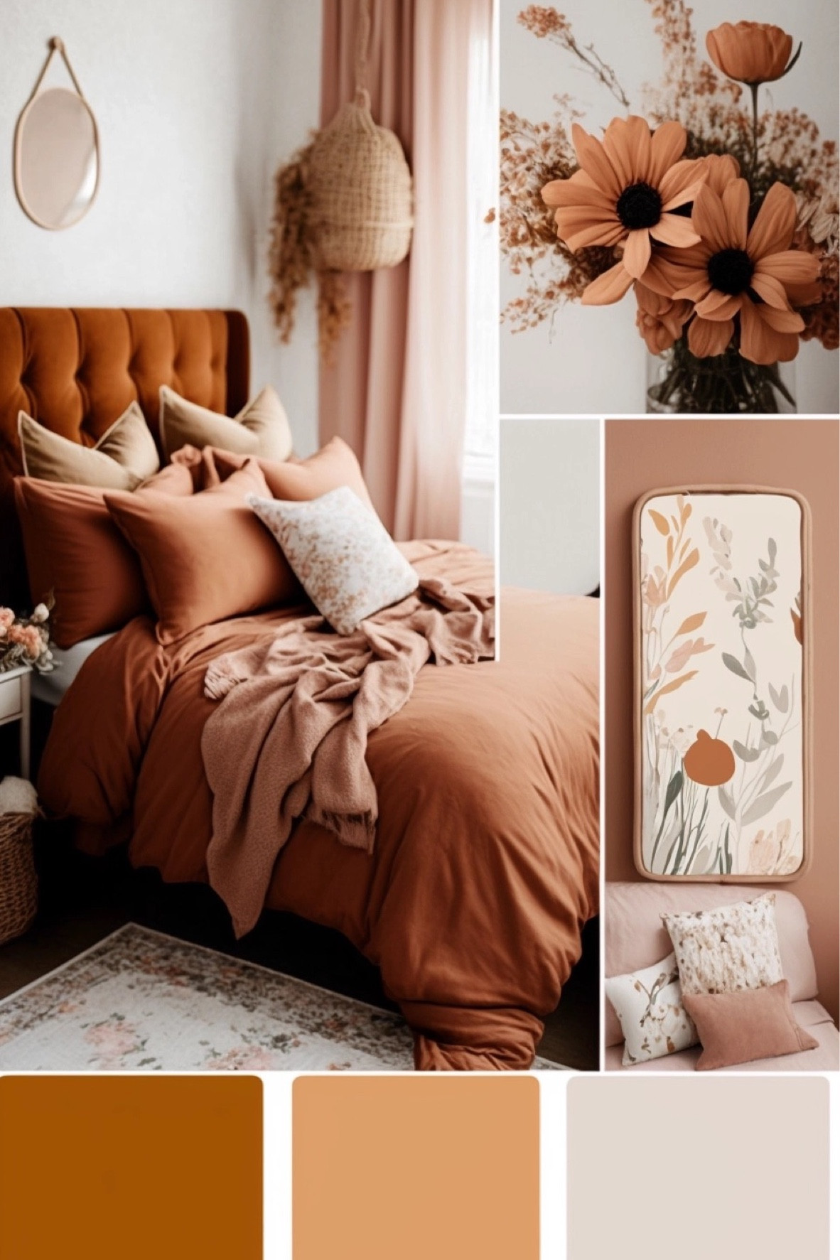 Fall Boho Bedroom Bliss 🍂🍁
Ready to transition your bedroom style for autumn? While I adore, neutrals and blush tones, and venturing into the world of warm and inviting orange accents. Rust, terracotta, I’m loving them all! Here are the pieces I would use to recreate this bedroom space…

#orangetones #rust #terracotta #bohobedroom #bohodecor #homedesign #bedroommakeover

#LTKfindsunder50 #LTKhome #LTKfindsunder100
