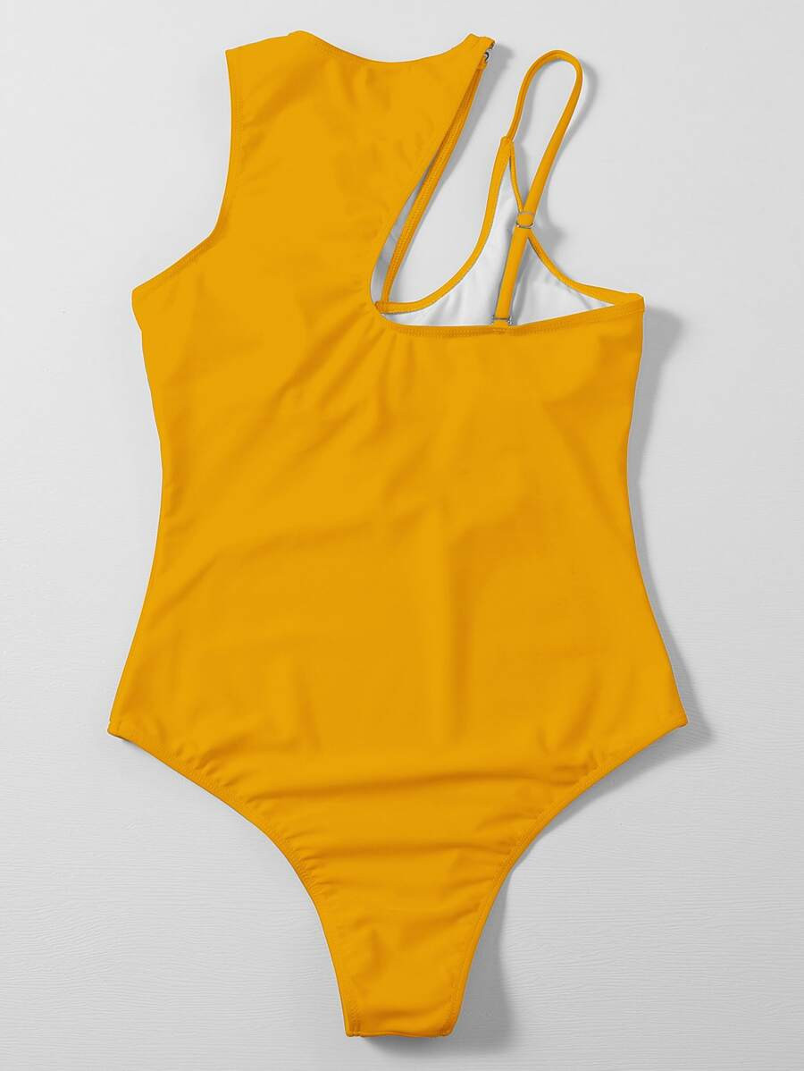 Cut Out One Piece Swimsuit | SHEIN