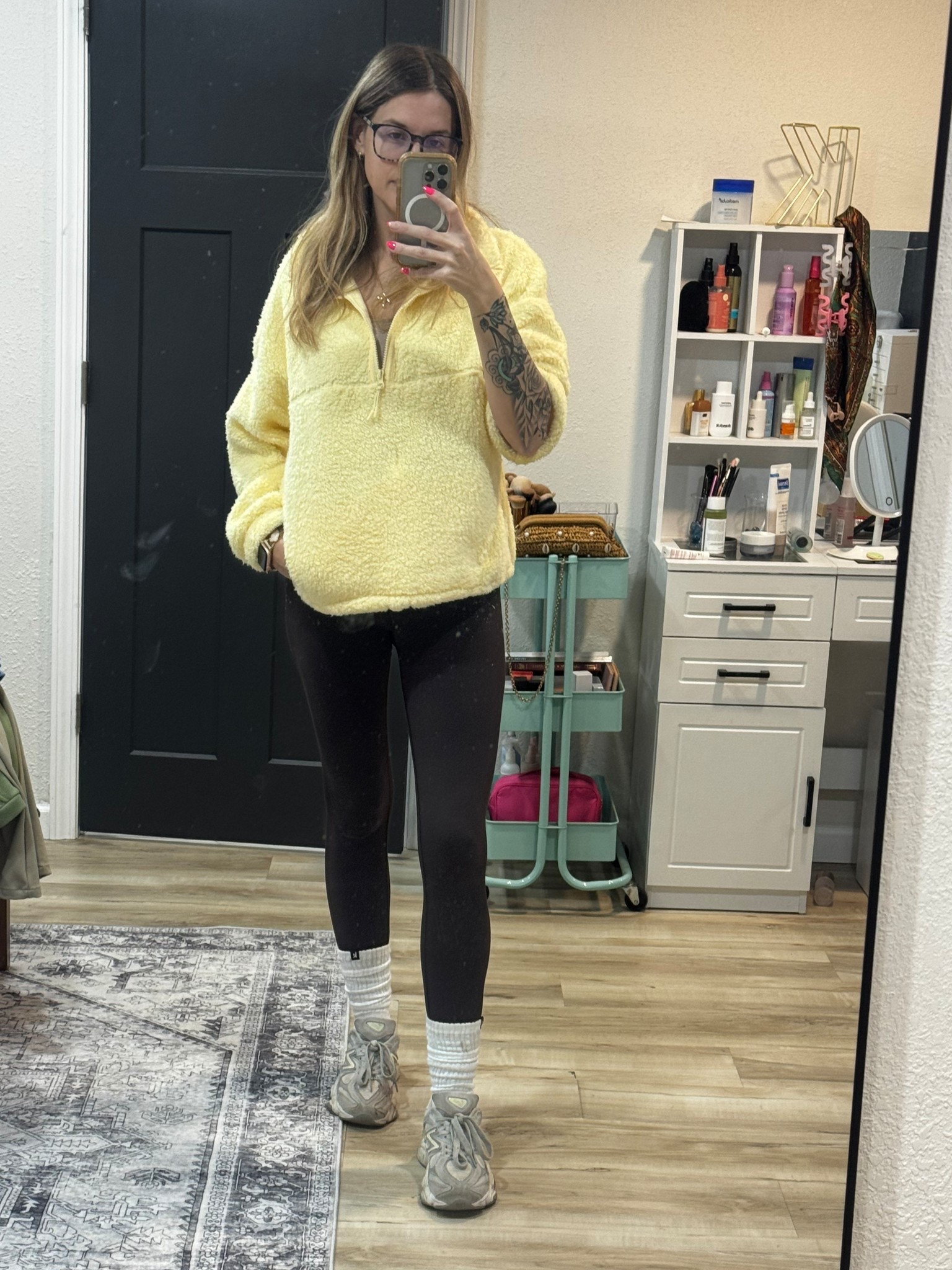 These $10 plush half zip fleece pullovers from Walmart are everything! I love the butter yellow color. I might buy all the colors because these are so cute and comfortable not to mention affordable! Perfect quick gift for someone!

#LTKGiftGuide #LTKmomlife #LTKActive
