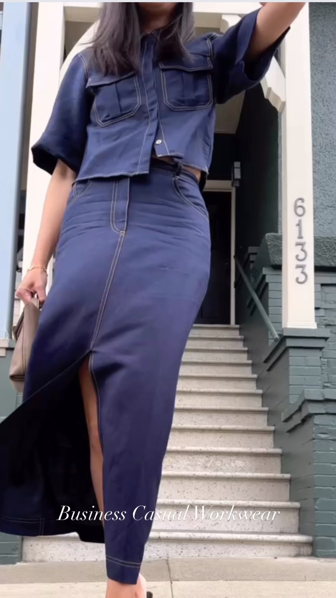 Matching set is from last year, but I found a similar one and linked it here.

#matchingset
#summerset
#denimskirt
#denimshirt
#classicstyle

#LTKgrwm #LTKSeasonal #LTKWorkwear